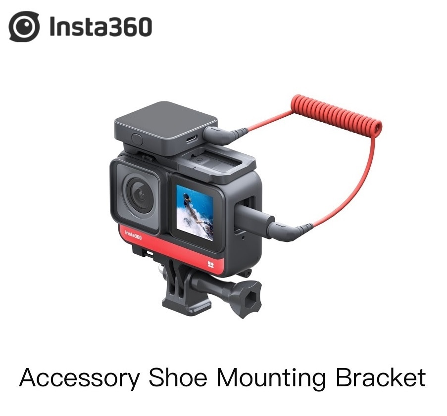 Insta360 ONE R Mounting Bracket With Cold Shoe Accessories